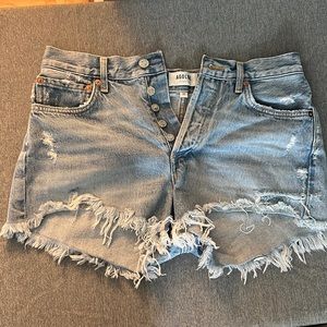 Agolde denim shorts